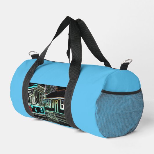 CLRV Neon bij stn Small Duffel Bag Plunjezak (Rechterhoek)