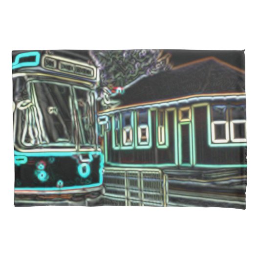 CLRV Neon bij STN Standard Size Kussensloop (Voorkant)