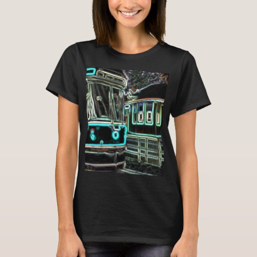 CLRV Neon bij stn Women Basic T-Shirt (Voorkant)