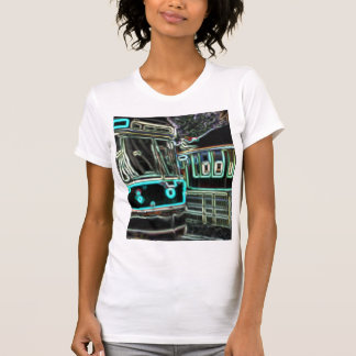 CLRV Neon bij stn Women's Slim Fit T-shirt
