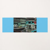 CLRV Neon bij stn Yoga Mat (Achterkant (horizontaal))