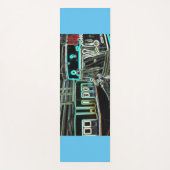 CLRV Neon bij stn Yoga Mat (Voorkant)