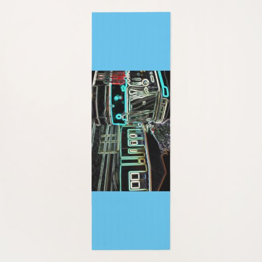 CLRV Neon bij stn Yoga Mat (Achterkant)