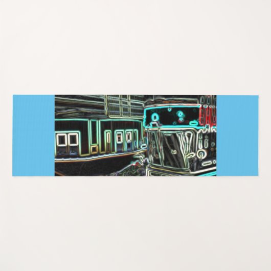 CLRV Neon bij stn Yoga Mat (Voorkant (horizontaal))