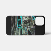 CLRV Neon op stn iPhone Mini Phone Case Hoesje (Achterkant horizontaal)