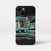 CLRV Neon op stn iPhone Mini Phone Case iPhone Hoesje (Achterkant)