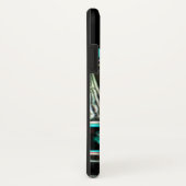 CLRV Neon op stn iPhone X Phone Case (Achterkant / rechts)