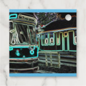 CLRV Neon op stn Square Folie Favoriet Label (Achterkant)