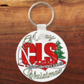CLS CHRISTMAS Clinical Laboratory Scientist Sleutelhanger (Voorkant)
