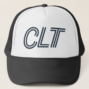 CLT Charlotte Airport Code – Moderne luchtvaart Trucker Pet
