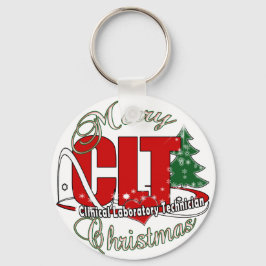 CLT CHRISTMAS klinisch laboratoriumtechnicus Sleutelhanger