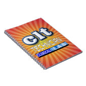 CLT LOGO - KLINISCHE LABORATORIUMTECHNICUS NOTITIEBOEK (Rechterzijde)