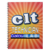 CLT LOGO - KLINISCHE LABORATORIUMTECHNICUS NOTITIEBOEK (Voorkant)