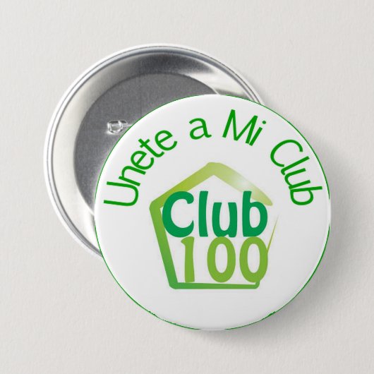 Club 100 Button (Voorkant /achterkant)