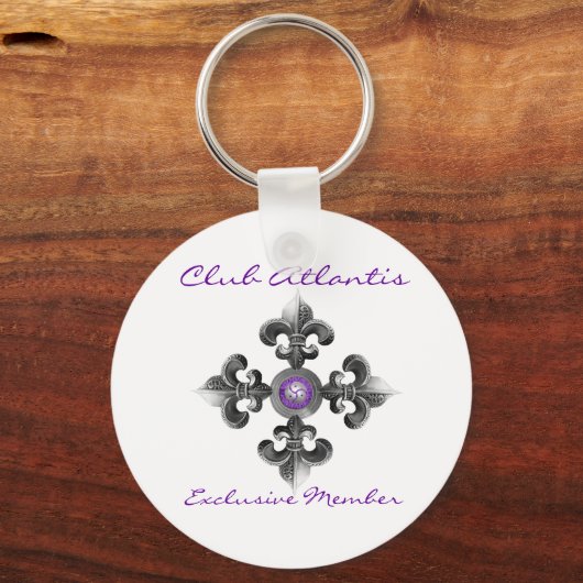 Club Atlantis Exclusive Member Sleutelhanger (Voorkant)