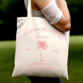 Club Bachelorette Palm Beach Bestemming Huwelijk Tote Bag