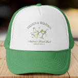 Club Bachelorette Party Favor Beach Bridal Custom Trucker Pet<br><div class="desc">Bikini's & Martini's! Niets chiquer dan het trending club bachelorette thema! Prachtige Bach party Favor voor al je bruidsmeisjes en bruidsmeisje!</div>