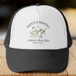 Club Bachelorette Party Favor Beach Bridal Custom Trucker Pet<br><div class="desc">Bikini's & Martini's! Niets chiquer dan het trending club bachelorette thema! Prachtige Bach party Favor voor al je bruidsmeisjes en bruidsmeisje!</div>