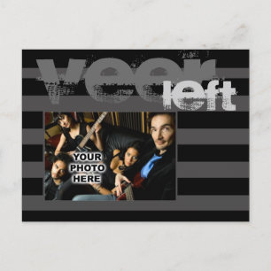 Club Band Photo Flyer-Briefkaart Briefkaart