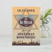 Club Bar Mitzvah Kaart (Staand voorkant)