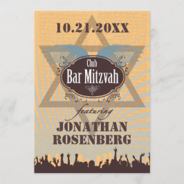 Club Bar Mitzvah Kaart