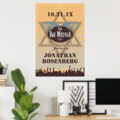 Club Bar Mitzvah Poster (Thuiskantoor)
