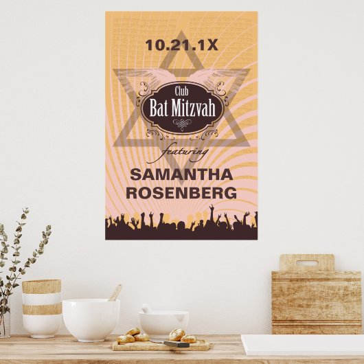 Club Bat Mitzvah Poster (Keuken)