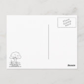 Club BITUB- Meer evenwichtig Briefkaart (Achterkant)