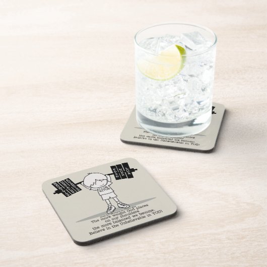 Club BITUB- Meer evenwichtig Drankjes Onderzetter (Rechterzijde)