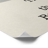 Club BITUB- Meer evenwichtig (geen grens) Poster (Hoek)