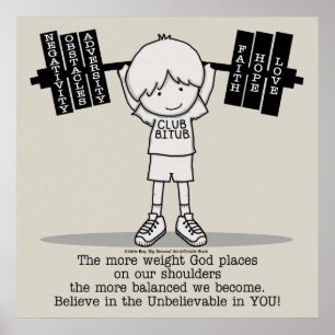 Club BITUB- Meer evenwichtig (geen grens) Poster