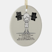 Club BITUB- Meer evenwichtig Keramisch Ornament (Rechts)