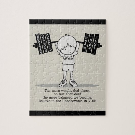 Club BITUB- Meer evenwichtig Legpuzzel (Verticaal)