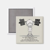 Club BITUB- Meer evenwichtig Magneet (Voorkant / Achterkant)