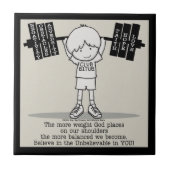 Club BITUB- Meer evenwichtig Tegeltje (Voorkant)