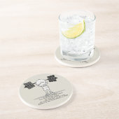 Club BITUB- Meer evenwichtig Zandsteen Onderzetter (Zijkant)