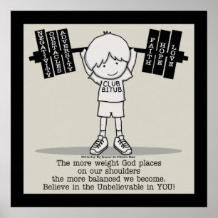 Club BITUB- Meer gebalanceerd (met grens) Poster