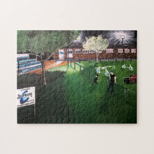Club Canino Boomerang Schilderij van Alfred Fox Legpuzzel