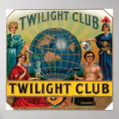 Club Cigar Label Poster (Voorkant)