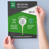 Club/Corporate Golf Tournament voegt foto toe Uitn Flyer (Hand)