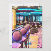 Club/Corporate Karaoke Party voegt foto en logo to Kaart (Achterkant)