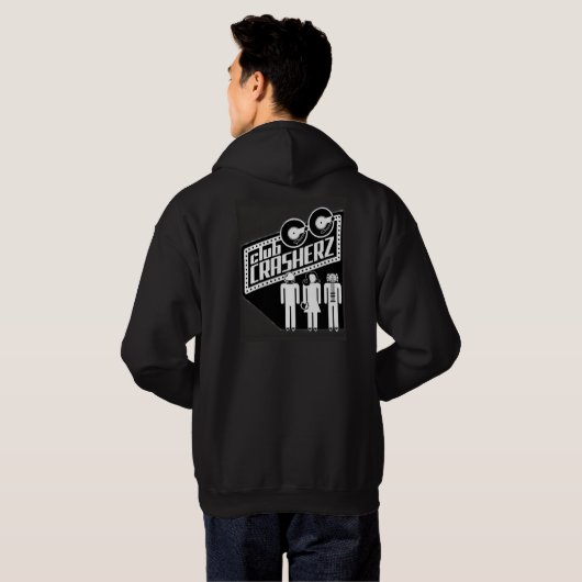 Club Crashers Hoodie voor en achter (Achterkant volledig)
