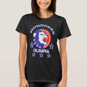 Club Deportivo Olimpia Honduras Voetbal Honduras E T-shirt