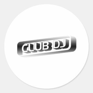 Club DJ Ronde Sticker