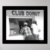 Club Donut Poster (Voorkant)