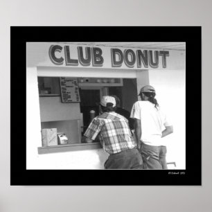 Club Donut Poster