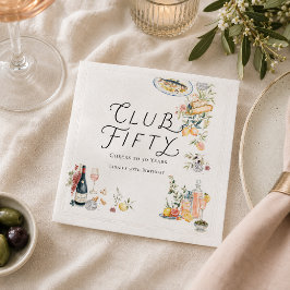 Club Fifty Tuin Souper Cocktail Servetten