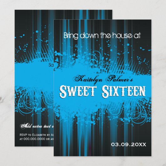 Club Flyer Kijk goed 16 Kaart (Voorkant / Achterkant)