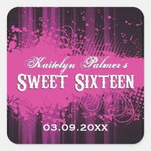 Club Flyer Kijk Sweet 16 Sticker