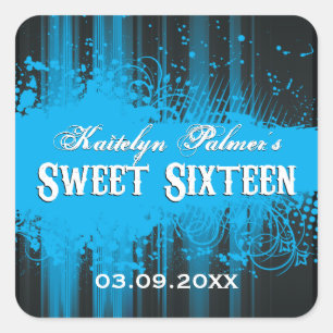 Club Flyer Kijk Sweet 16 Sticker